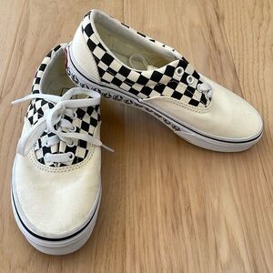 Vans Era BMX “Off TheWall” Shoe Classic White/Black Checkerboard Kids Size 3